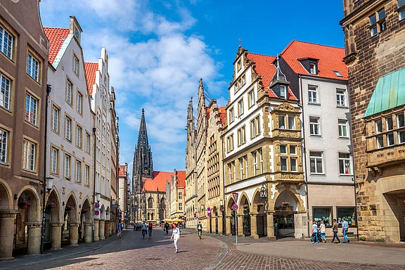 Prinzipalmarkt, Lambertikirche, Münster