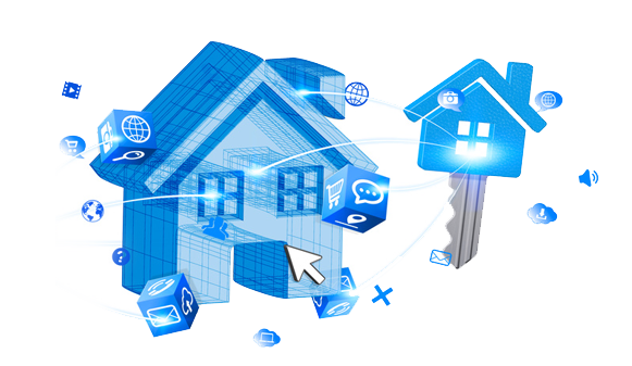 Haus mit Dienstleistungsoptionen